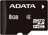 Карта памяти MicroSD 8 Gb 4 кл. A-Data без ад.