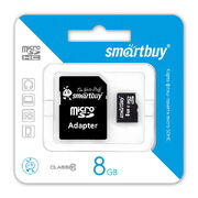 Карта памяти SD 8 Gb 10 кл. A-data