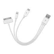 Кабель 3 in1 (iPhone 4, iPhone 5 и микро)