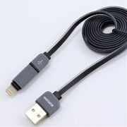Кабель micro+iPhone 5 EXPLOYD хор. качества 1м