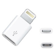 Кабель micro+переходник iPhone5 (силикон+метал)