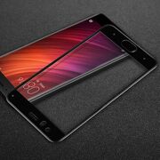 3D Защитное стекло для телефона Xiaomi Mi 6 (чёрный обод)