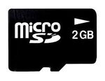 Карта памяти MicroSD 2 Gb 6 кл. Smart Buy c ад