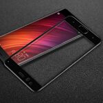 3D Защитное стекло для телефона Xiaomi Mi 6 (чёрный обод)